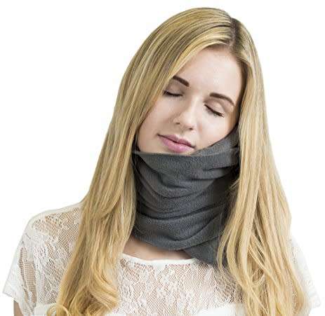 Trtl Soft Neck Support Travel Pillow Grey