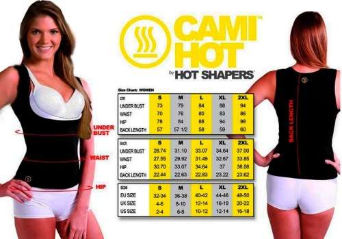 Hot Shapers Cami Hot