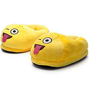 Emoji Smiley Hart Ogen Pluche Slippers Gevulde Creatieve Expressie Huis Indoor Schoenen