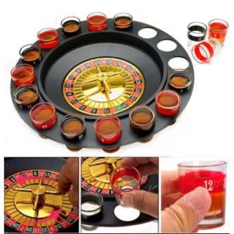 Shot Glass Roulette Drinking Game