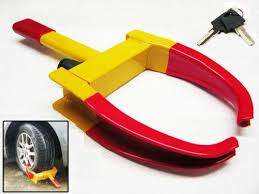 (special) Heavy Duty Wheel Clamp Lock