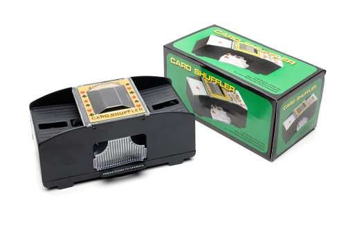 Black Automatic Card Shuffler