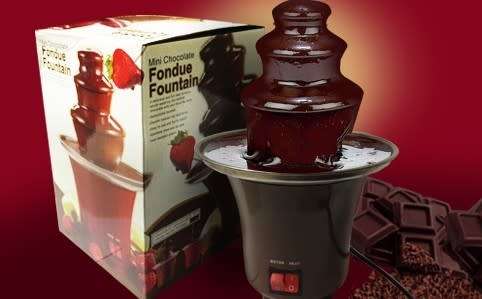 Mini Chocolate Fondue Fountain