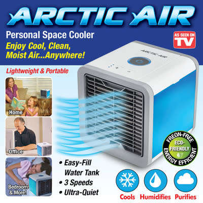 Arctic Air Personal Space Cooler Quick & Easy Way Cool Any Space