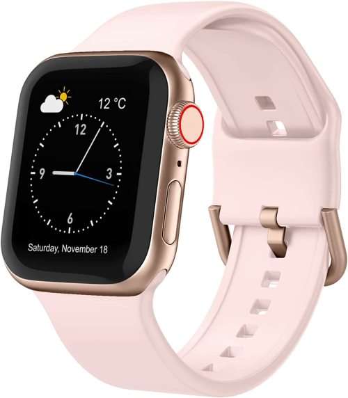 Apple Watch Baby Pink Band Silicone Strap Replacement - Unwanted Return