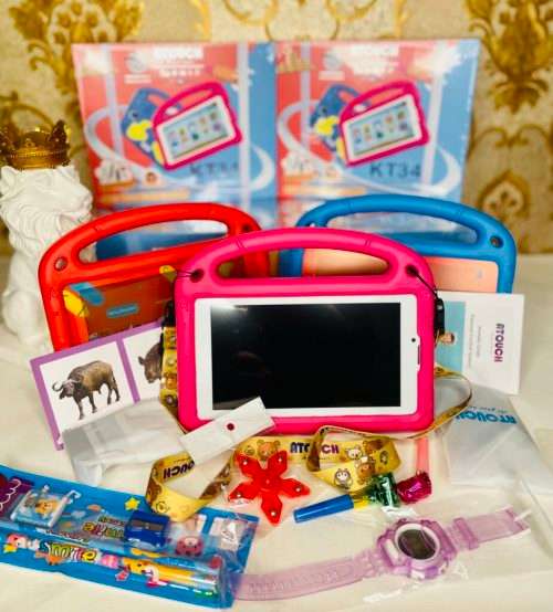 KT35 Red Kids Android 4G Tablet for Girls 8GB RAM 256GB ROM - Almost New