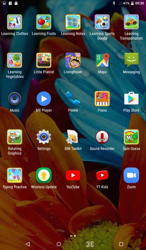 KT35 Red Kids Android 4G Tablet for Girls 8GB RAM 256GB ROM - Almost New