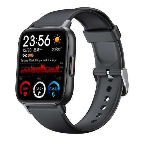 QS16 Bluetooth Smart Watch Black Blood Pressure Smart Monitor - Like New, Slightly Used