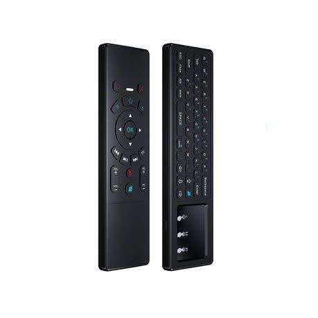 2.4G Wireless Smart Remote Air Mouse Touchpad and Mini QWERTY Keyboard Backlit