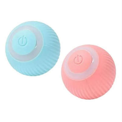 2pc Automatic Smart Battery Operated Cat Pet Ball Toy