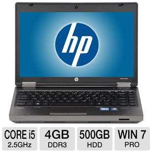 HP PRO BOOK 6360B CORE i5 2.50GHz CPU, 4GB RAM, 500GB HD, 3G, WEBCAM