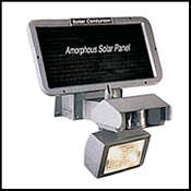 Solar light with Infra Red Motion Detector - Security light