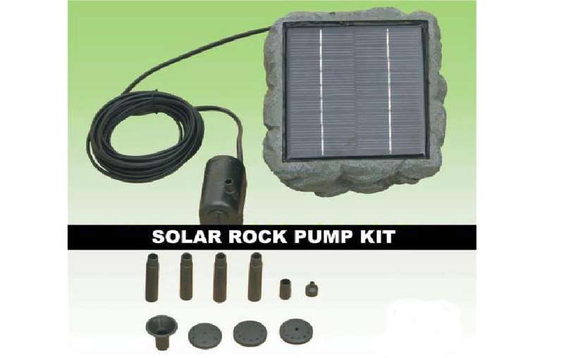 Solar Water Fountain