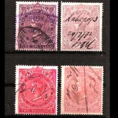 shilling value stamps
