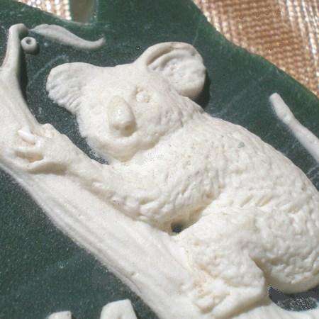 design on paperweight
