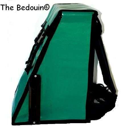 FISHING TACKLE BOX. Large. Teza Tackle. Metal A - Frame. Backpack / Wedge shaped / Seat.