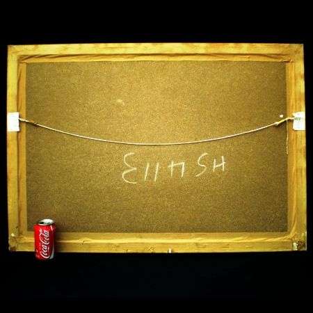 from behind and with a coke can