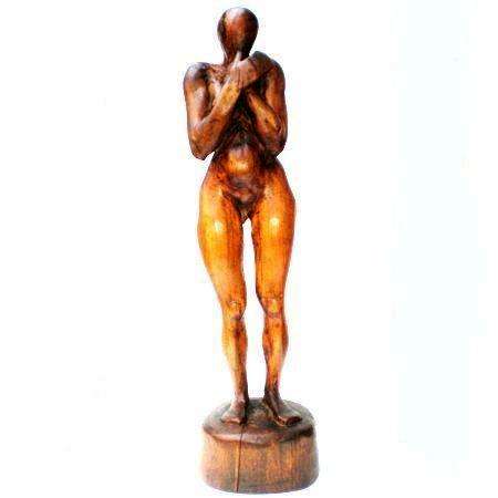 the figure from the front.