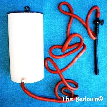ENAMEL ENEMA INSTRUMENT. Vintage (c 1950s)