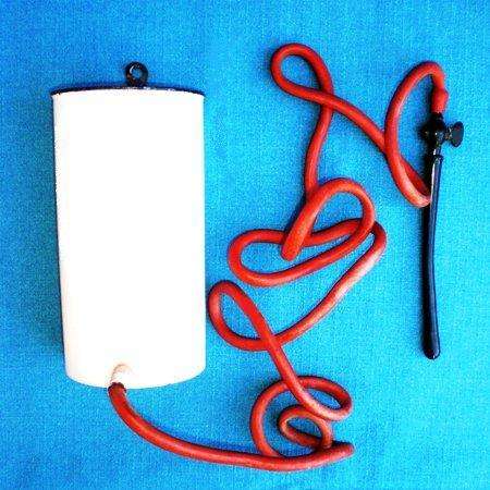 image of enamel enema instrument