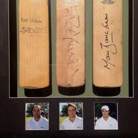 Signature and photographs