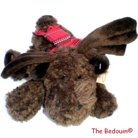 RUSS BERRIE Moose. MARVIN. 30 cm. Vintage and Collectable.