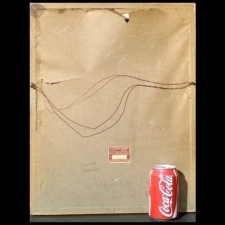 with a coke can