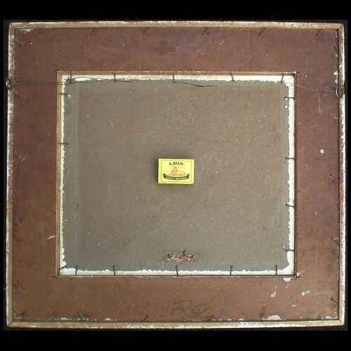 with a match box