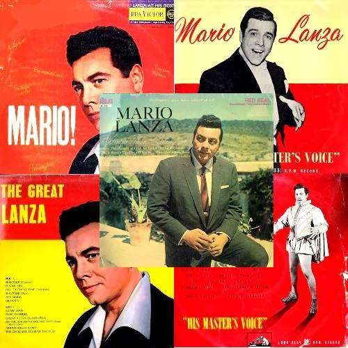 MARIO LANZA. 5 VINYL LP ALBUMS in one lot. "Greatest Tenor that ever Lived." Open this one please!