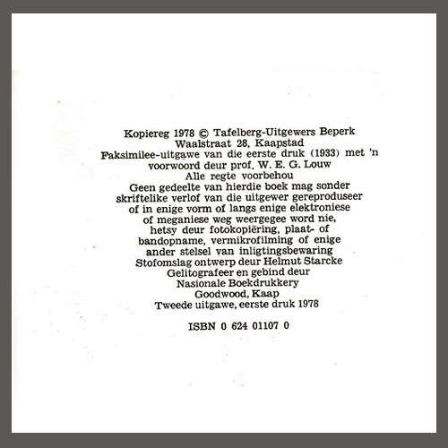 Inligtingsblad.