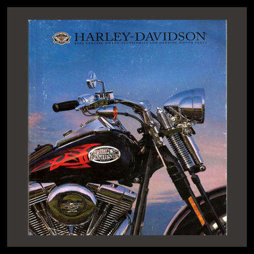 HARLEY-DAVIDSON: 2005 GENUINE MOTOR ACCESSORIES AND PARTS. (Over 6000 parts listed)