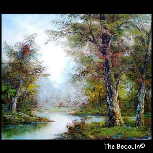 Image unframed oil painting
