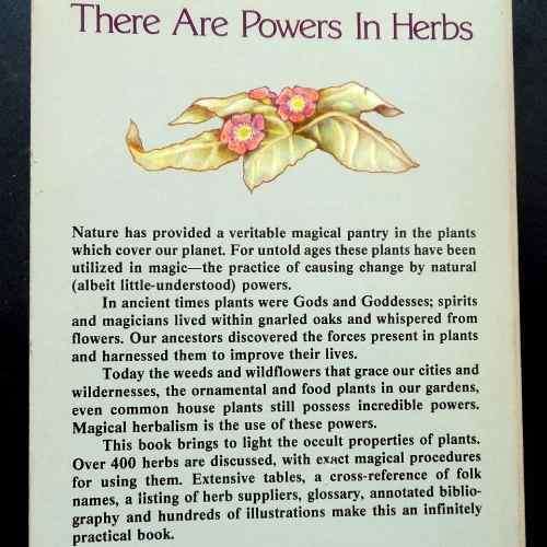 Scott Cunningham - CUNNINGHAM'S ENCYCLOPEDIA OF MAGICAL HERBS. Paperback. 1989. 12 th printing.