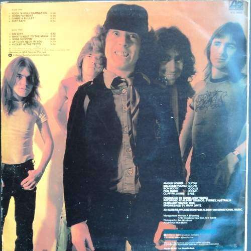 AC/DC - POWERAGE. Vinyl  LP. (VG/VG+). Very scarce SA Release. Hard Rock / Heavy Metal.