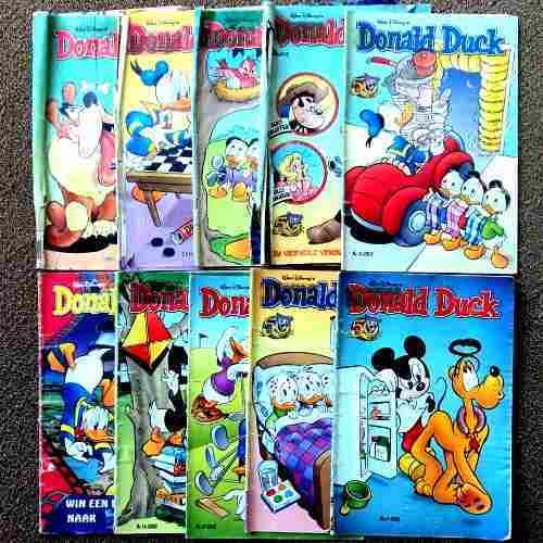 For Irafrika. DONALD DUCK COMICS (IN DUTCH). A collection of 100 comics (used). SHIPPING INCLUDED.