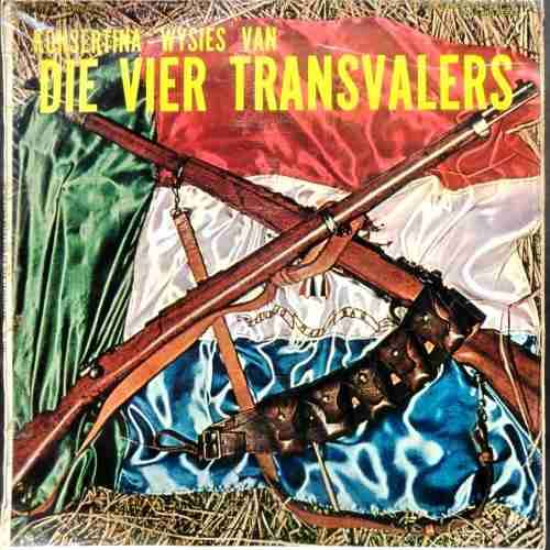 Die Vier Transvalers - KONSERTINA WYSIES. Vinyl LP album. (VG+/VG+). SA Release. Boeremusiek.