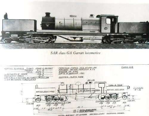 D. F. Holland - STEAM LOCOMOTIVES OF THE SOUTH AFRICAN RAILWAYS. (Vol. I and II).