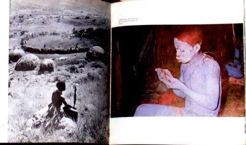 Peter Becker -  TRAILS AND TRIBES IN SOUTHERN AFRICA. 1st ed (1975) H/back / woven boards. Ethnology