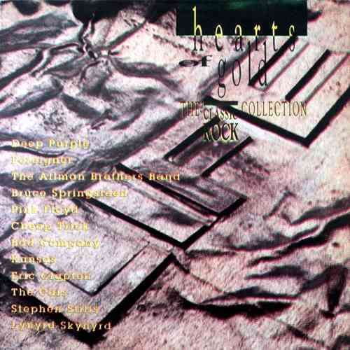 Hearts of Gold - THE CLASSIC ROCK COLLECTION. 33 rpm. 12` LP comp. (NM/NM) 1991. RSA. Classic Rock.