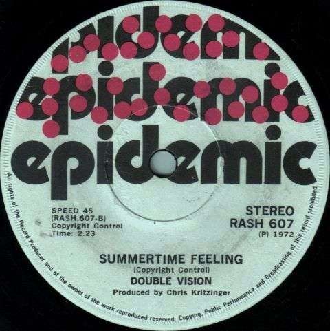Label with info on SUMMERTIME FEELING