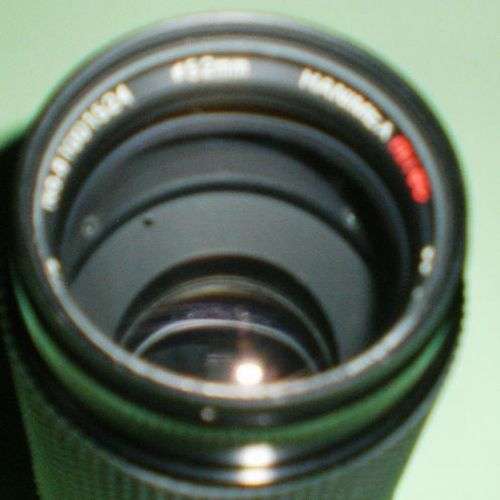 FRONT OF ZOOM LENS.