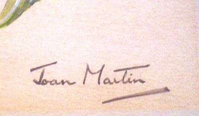 ARTISTS SIGNATURE.