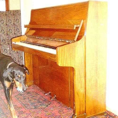 PIANO. UPRIGHT 'PRUCHNER'. Very Good Condition.