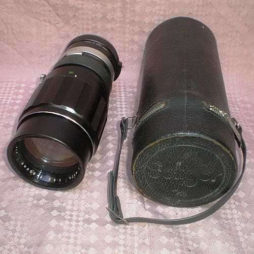 TELE - AUTO LENS. SOLIGOR. 1:5.5. f = 300 mm.