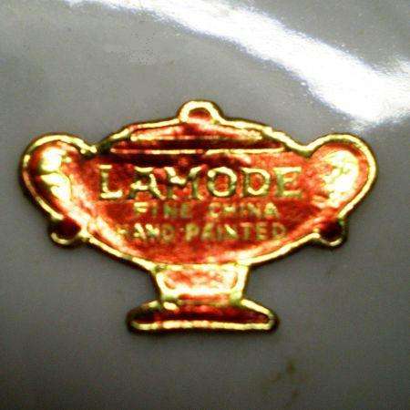 sticker with name of maker