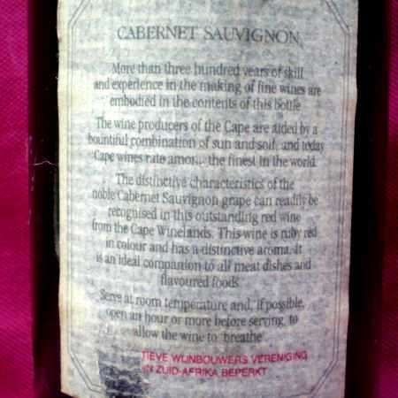 back label