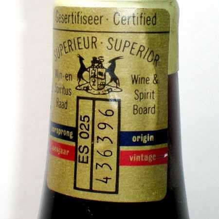 Certification label
