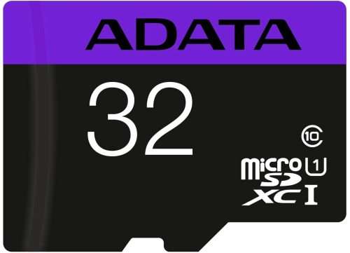 ADATA Premier 64GB microSDXC UHS-I U1 Class 10 Memory Card with Adapter