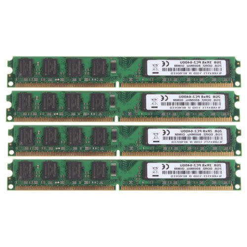 2GB DDR2 2RX8 800MHz PC2-6400U DIMM for Intel Desktop Memory.