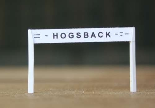 HO scale station names. Choose your own.